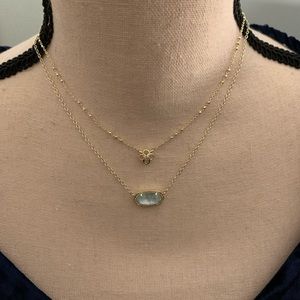 Kendra Scott Gold Necklace Set